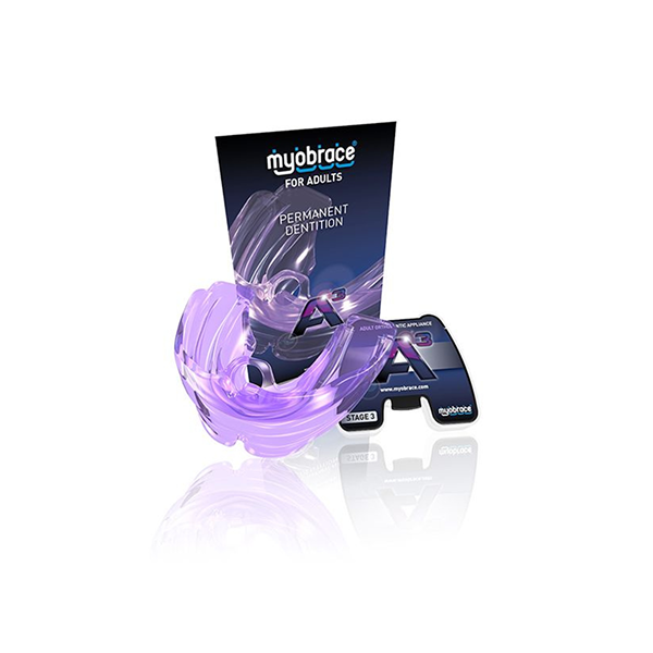 MA3Mp Myobrace для взрослых Этап 3 Ретенция. MEDIUM / Пурпурный (MRC)